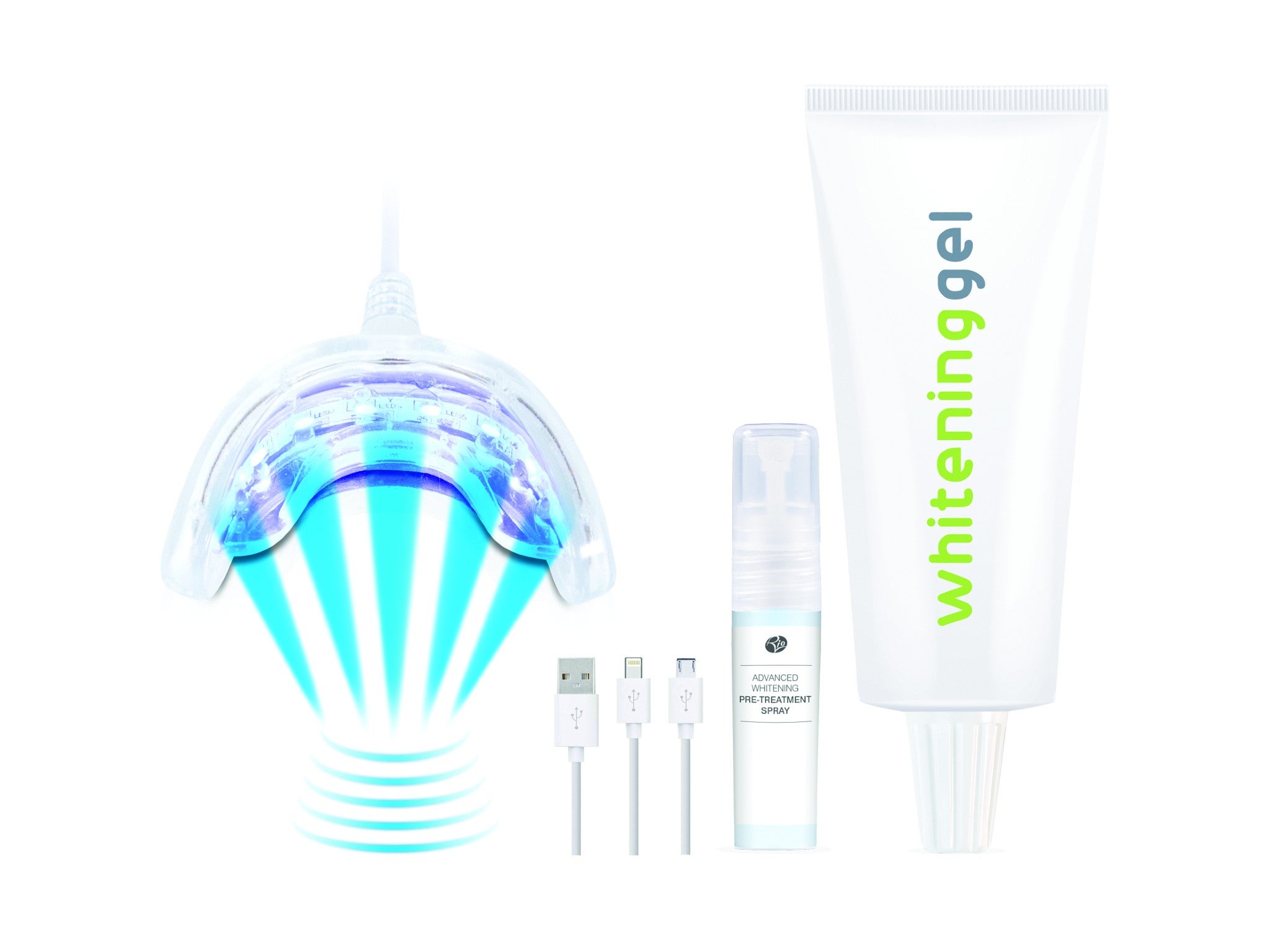 Rio Smile white advanced teeth whitening kit review Can blue light